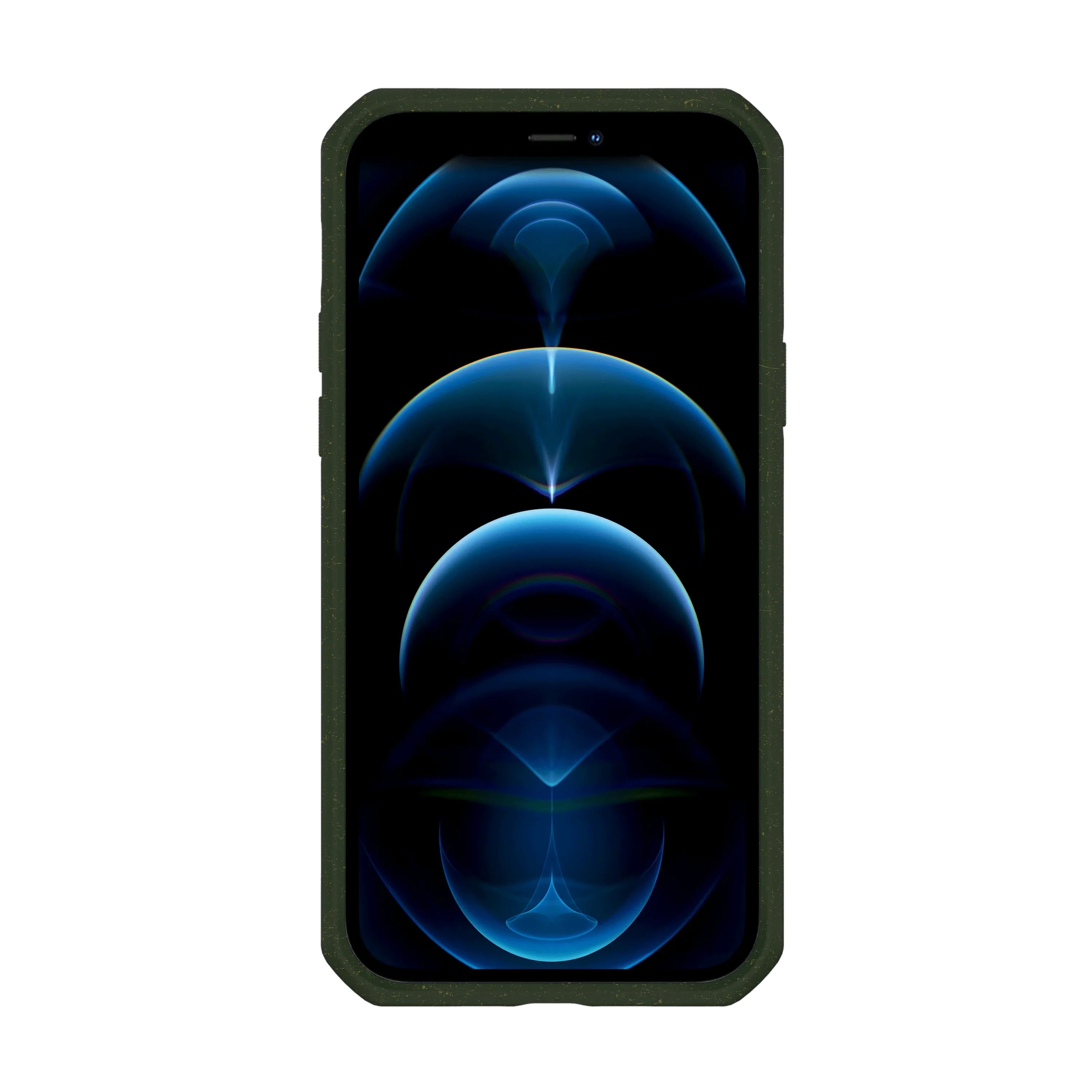 Itskins Feroniabio Pure iPhone 12 Pro Max Case - Kaki And Transparent - Tashqila Itskins Feroniabio Pure iPhone 12 Pro Max Case - Kaki And Transparent - Tashqila